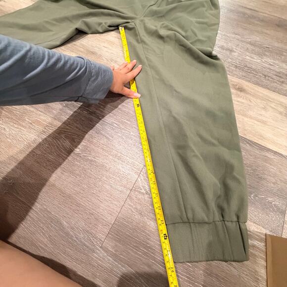 Zara Army Green Joggers Size Medium - Picture 7 of 7